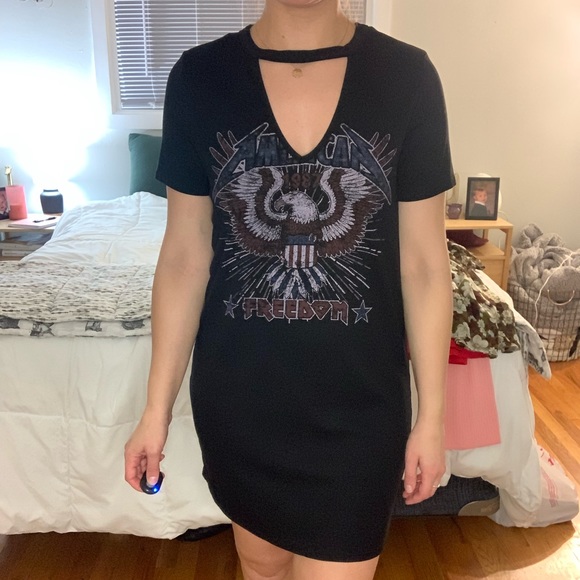 Ribbed T-Shirt Dress - Picture 3 of 3